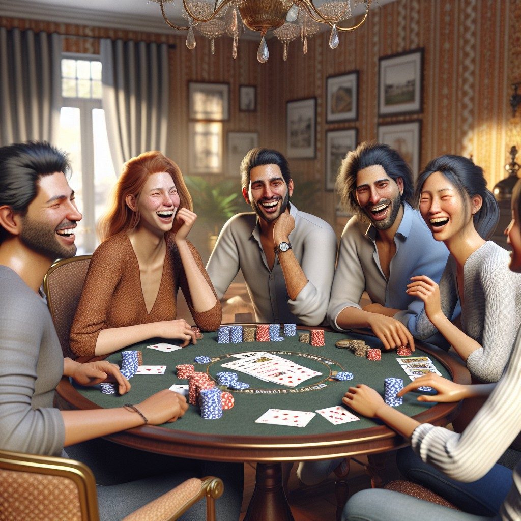 Gândeşte pozitiv: ce îţi spune o sesiune de poker cu prietenii despre bucurie